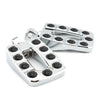 Harley Dyna Fatboy Sportster XL883 XL1200 Non-slip Foot Pegs (2004-2023)