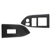 Subaru BRZ Toyota 86 Black Carbon Interior Window Switch Button Trim (2012-2020)