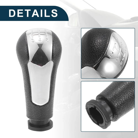 Chevrolet Spark (2011-2016) Chrome 5 Speed Manual Gear Shifter Knob