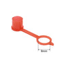 Motorcycle M8 / 300pcs / Red Plastic Nipple Grease Fitting Dust Cap Cover
