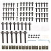 Kawasaki CNC Alloy Black Fairing Bolt Bodywork Screws Nuts