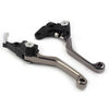 Suzuki DRZ400S / SM / E CNC Grey Pivot Clutch Brake Levers (2000-2022)