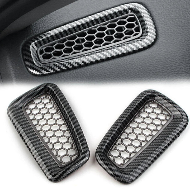 Honda Civic 11th Carbon Fiber Dashboard L&R Air Outlet Vent Cover (2022)