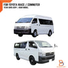 Toyota Hiace Commuter Visor Rain Shield Wind Deflector (2005-2019)