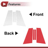 BMW 8-Series Silver Door Pillar Window Trim (2010-2015)