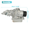 Mercedes-Benz C230 C280 Engine Oil Cooler Housing Assembly (2008-2010)