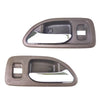 Interior Door Handle Brown Front L+R Fits Honda Accord CD 4D Sedan 1994-97 D06