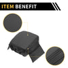 Jeep Wrangler - Microfiber Leather, Black Arm Rest Cover