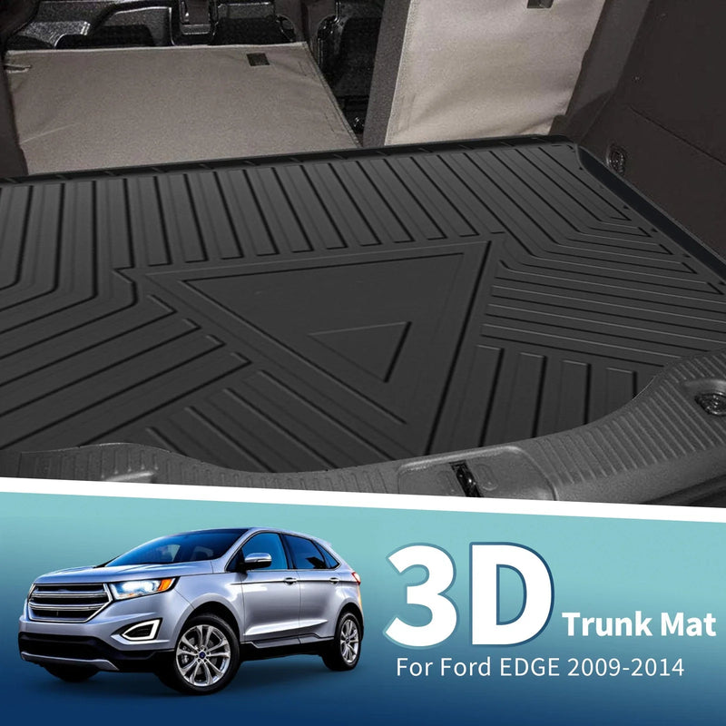 Ford Edge (2009-2014) 1 Pc Flat Face Cargo Liner Rear Trunk Mat