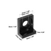 Motorcycle 2 x 12mm Hole Dia Chain Adjuster Block Tensioner