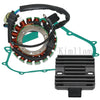 Yamaha YFM450FWAD Kodiak 450 Stator, Regulator Rectifier, Gasket (2012-2014)