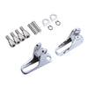 Harley Touring Electra Glide Chrome Rear Passenger Footpeg (1993-2025)