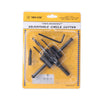 DIY 30mm-120mm Adjustable Metal Wood Circle Hole Saw Drill Bit Cutter