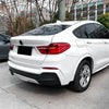 BMW X4 Rear Bumper Side Corner Splitter Aporn Spats (2014–2018)