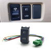 Nissan Patrol Y61 Y62 Titan Xterra 5-Wire LED Light Dual Key Switch