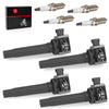 Yamaha UP1800 4pcs/set Ignition Coils w Spark Plug