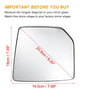 Ford F150 2015-2020 Left Heated Mirror Glass (2 x Plates)