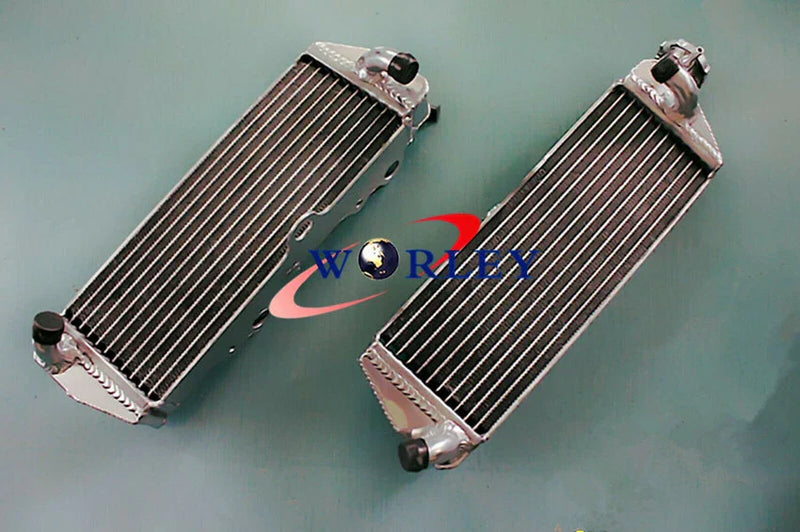 HUSQVARNA TE610 TE570 TE410 Aluminum Radiator + Black Hose (1993-2003)