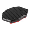 Kawasaki Z250 Z300 Z650 Black Red Aluminium Alloy Kickstand Enlarger Pad
