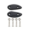 Honda CBR1000RR 2008-2017 Black Rearview Mirror Block Off Base Plates