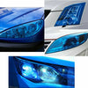 AU 12x48 Gloss Dark Blue Headlight Taillight Fog Light Tint Film Vinyl Wrap