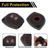 Suzuki Alto - 2 Buttons Black Red Line Key Case (2009-2014)