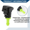 Dodge Durango Black Green Front Windshield Washer Nozzles