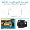 Land Rover Sport Left Side Mirror Glass with Blind Spot (2014-2021)