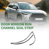 Toyota 1 x Front Right Door Window Run Channel Seal Strip