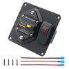 Universal Car 150A Circuit Breaker Panel + Red LED Switch