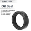 Car Oil Seal 28x38x10mm Shaft Seal TC Ring Nitrile Rubber Black 5Pcs