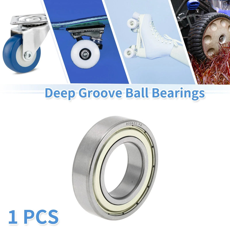 Scooter Skateboard Wheel Deep Groove Ball Bearing 30x55x13mm P4