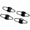 Toyota Camry 8 x Black Outer Door Handle Bowl Cover Trim (2018-2023)