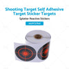Self-Adhesive Splatter Reactive Shooting Target Stickers - 250 x Roll