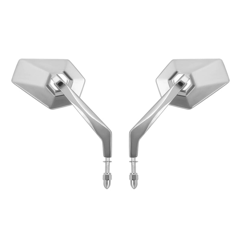 Harley Electra Road Street Glide Chrome Rear-View Side Mirrors (1982-2023)
