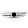 Mercedes Benz R170 W170 SLK Class Silver 3-PIN Upper Front Grill (1998-2004)