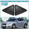 Chevrolet Pair Rear Door Window Glass Triangle Trim Cover
