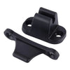 RV Caravan Camper Black Exterior Door Catch Retainer Release