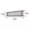 Cadillac CTS CTS-V Sedan 4-Door White LED License Plate Light Kit (2008–2010)
