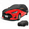 Toyota Yaris Black Aluminum Film Car Cover Waterproof All Weather