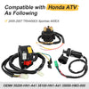 Honda TRX400EX Sportrax Handlebar Key Starter Relay Switch (2005–2007)