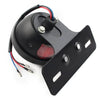 Cafe Racer Universal Motorcycle Side Mount Tail Light License Plate Bracket