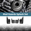 Toyota Land Cruiser Prado Mud Flaps Splash Guards 1 Set (2010-2018)