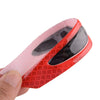 Vehicle Decor 4pcs Red Car Door Edge Anti-Collision Strip Protector