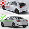 A160 A250 A35 AMG Line Sedan Rear Bumper Trim Lip Side Splitter (2013-2023)