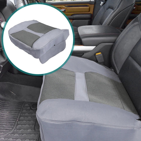 Dodge Ram 1500 2500 3500 Gray Driver Side Bottom Cloth Seat Cover (2006-2009)