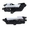 Hyundai Sonata i45 2pc Front LH & RH Inner Door Handle Chrome (2010–2014)