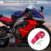 Rectangle Aluminum Alloy Hanging Hook Motorcycle Hexagon Wrench Screw Nut Red