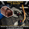 Chrysler Taillight Power Window Motor Connector Plug (2001-2007)