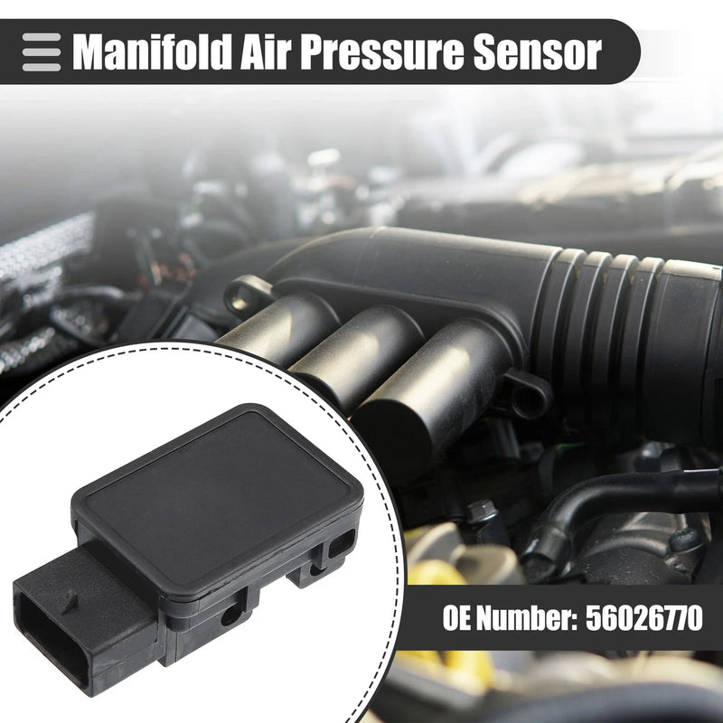 Dodge B150 (1992-1994) Black MAP Manifold Air Pressure Sensor
